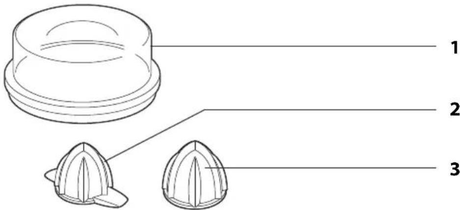 ADE KA 1803 - Overview of parts (right-hand side) - 1