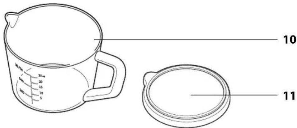 ADE KA 1803 - Overview of parts (right-hand side) - 4