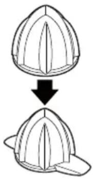 ADE KA 1803 - Información sobre los conos exprimidadores - 2