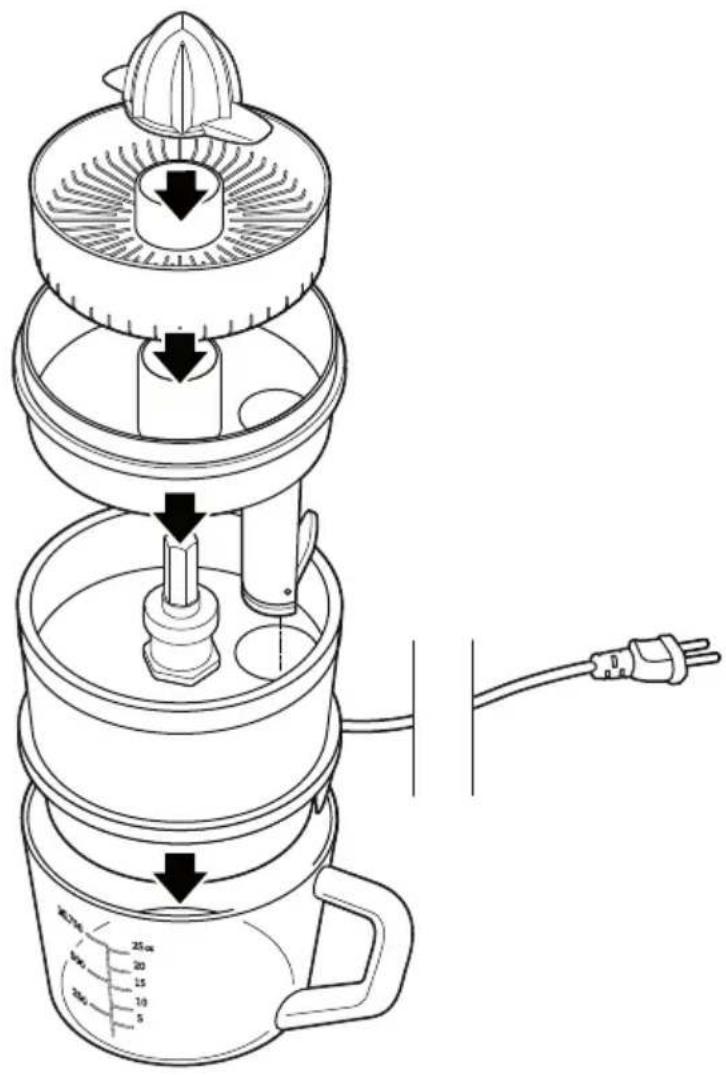 ADE KA 1803 - Montaggio dello spremiagrumi - 1