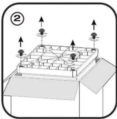 Paradigm Mini Monitor v7 - FLOORSTANDING SPEAKERS: ATTACHING BASE & OPTIONAL SPIKES - 2