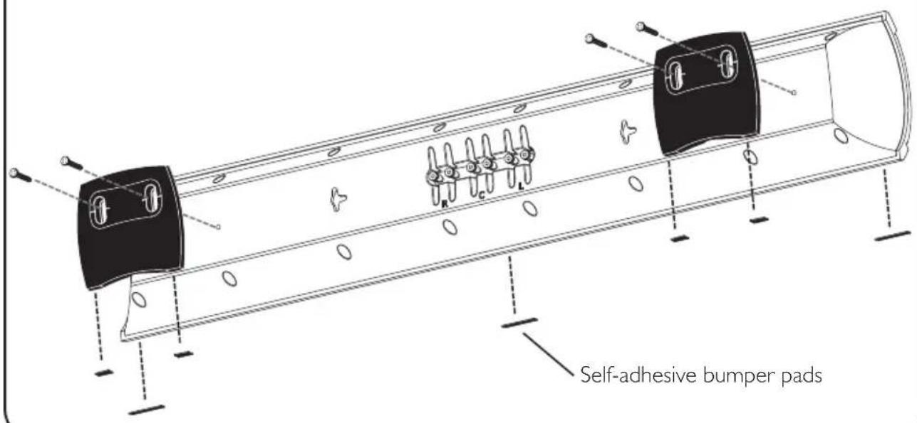 Paradigm Cinema 100 3.0 System - STAND MOUNTING (CONTINUED) - 2