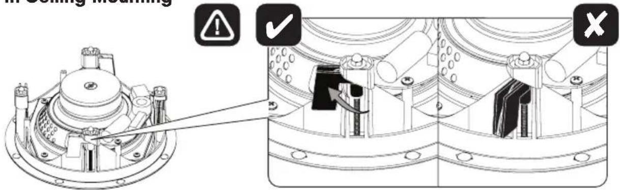Paradigm CS60RSM v3 - SPEAKER INSTALLATION AND CONNECTION (pictorial) - 1