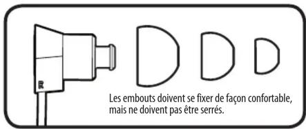 Paradigm Shift e2m - CHOIX ET INSERTION DES EMBOUTS - 1