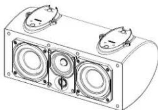 Paradigm Studio CC690 v5 - L'UTILISATION DU SUPPORT INCLINABLE EST RECOMMANDEE, MAIS FACULTATIVE - 1