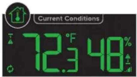 LA CROSSE TECHNOLOGY V15 - Viewing Current Conditions - 2