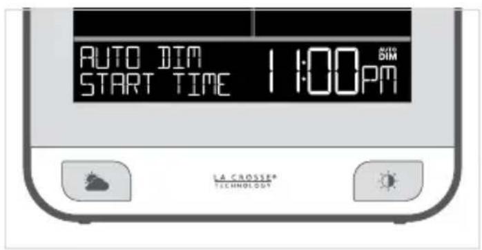 LA CROSSE TECHNOLOGY V15 - Adjusting the LCD Display Brightness - 1