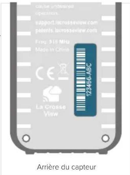 LA CROSSE TECHNOLOGY V15 - CAPTEURS - 3