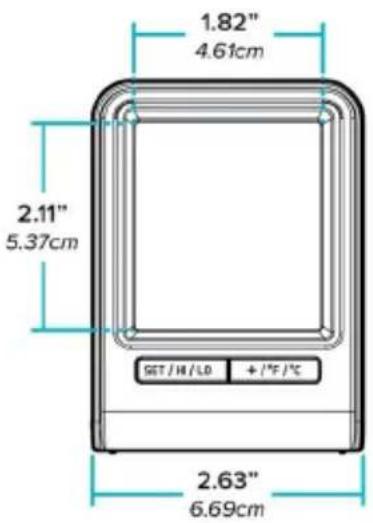 LA CROSSE TECHNOLOGY 3081409BTV4 - SPECIFICATIONS - 1