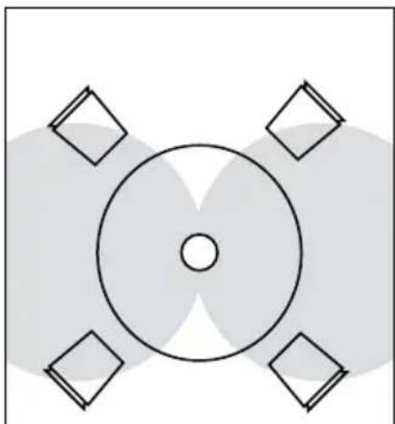 Paradigm CI Pro P65R - "SM" Model [Arrows indicate direction of tweeters] - 1
