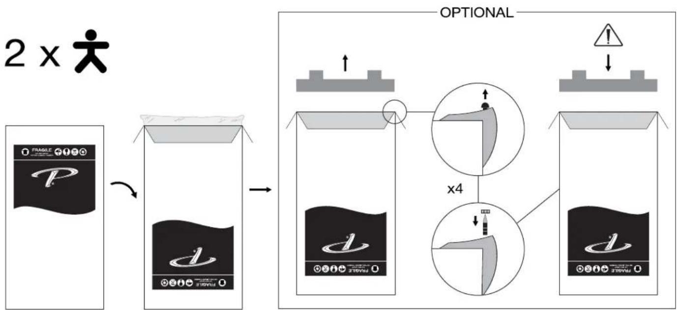 Paradigm Studio 100 v5 - UNPACKING INSTRUCTIONS (pictorial) - 1