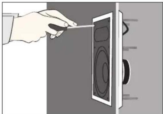 Paradigm CS60R v2 - SPEAKER INSTALLATION AND CONNECTION (pictorial) INSTALLATION ET RACCORDEMENT DES ENCEINTES (illustrations) - 4
