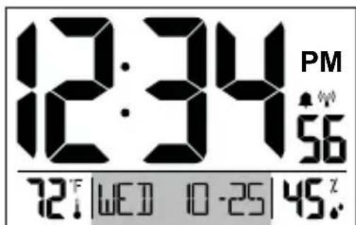 LA CROSSE TECHNOLOGY BBB84022V2 - Selectable Date Display - 2
