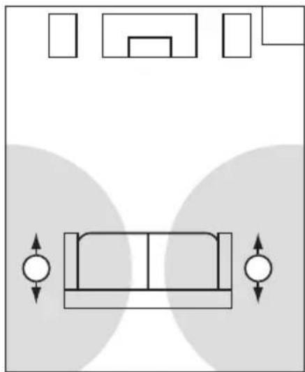 Paradigm CS160 v3 - "SM" Models (Arrows indicate direction of tweeters) - 3