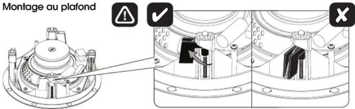 Paradigm CS60R v3 - Installation et raccordement des enceintes (illustrations) - 1