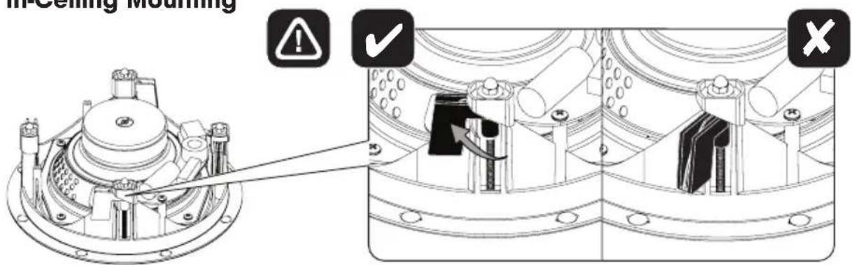 Paradigm CS60R v3 - SPEAKER INSTALLATION AND CONNECTION (pictorial) - 1