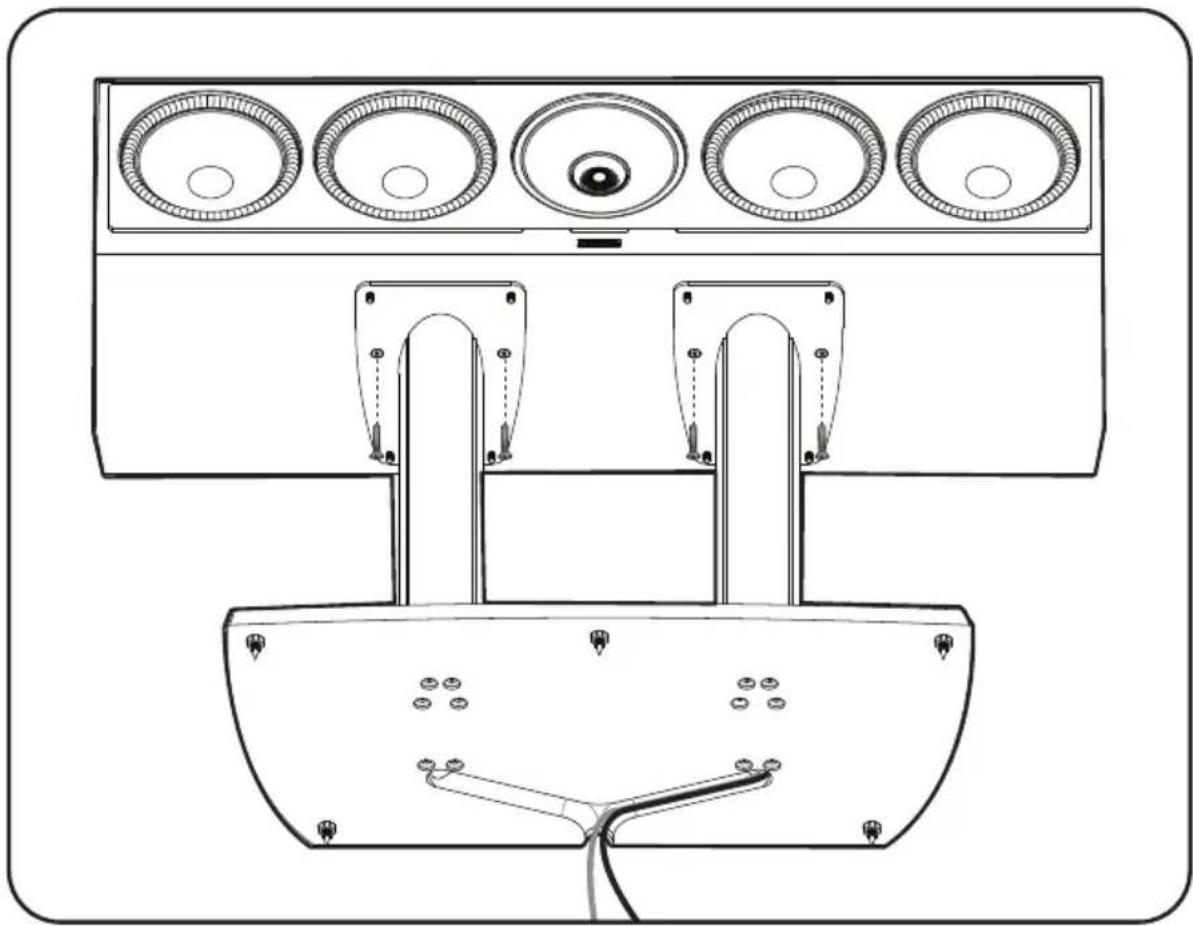 Paradigm Founder 120H - Montage du support (optionnel) - 1