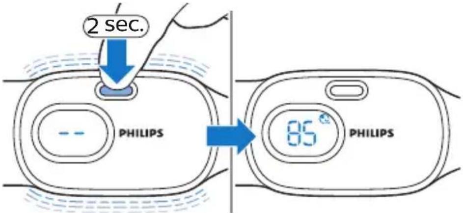 PHILIPS SmartSleep SN3710 - Vous devez interrompre manuellement la séance de sommeil lorsque vous vous réveillez, puis vous levez. - 1
