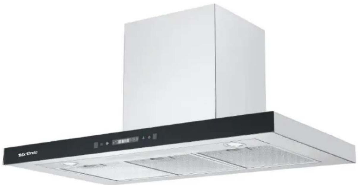 Mx Onda MXCDP2686 - DEKORATIVE DUNSTABZUGSHAUBE AN DER WAND - 1