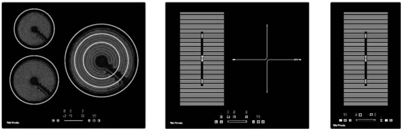 Mx Onda MXPI2612 - PLACA VITROCERÁMICA PARA ENCASTRAR CON TRES ZONAS DE COCCIÓN PLACA DE INDUCCIÓN PARA ENCASTRAR CON TRES ZONAS DE COCCIÓN Y ZONA FLEXIBLE - 1
