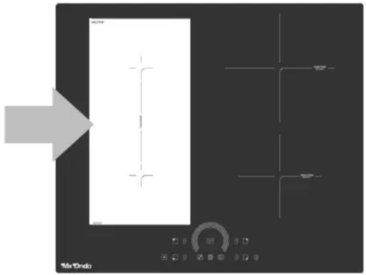 Mx Onda MXPI2633FLEX - FLEXIBLE COOKING AREA - 1