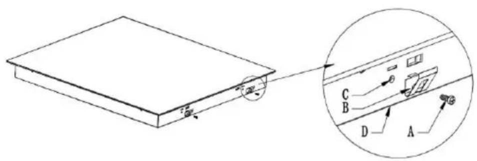 Mx Onda MXPI2633FLEX - Colocacion de los soportes de fijacion - 1