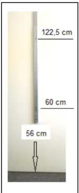 ADE MZ100231 - Befestigung an der Wand: - 1