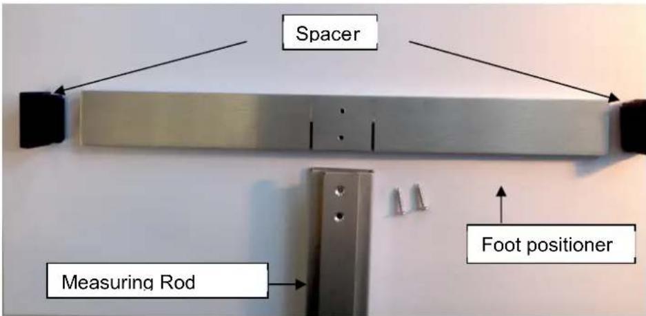 ADE MZ100233 - Assembling to the wall: - 1