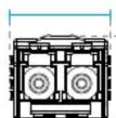 Vivotek SFP1000SM1340I - Dimensions - 2