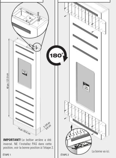 Paradigm BX82SQ - DIMENSIONS DU BOÎTIER ARRIÈRE - 1