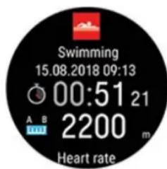 POLAR Pacer Pro - Après votre nage - 1