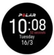 POLAR Pacer Pro - Paramètres de cadran - 3