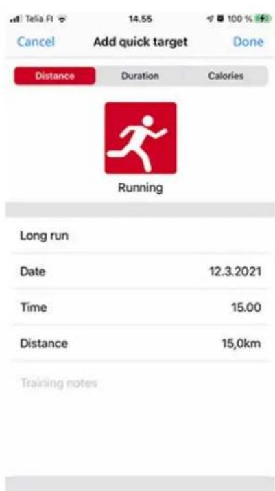 POLAR Pacer Pro - Objectif rapide - 2