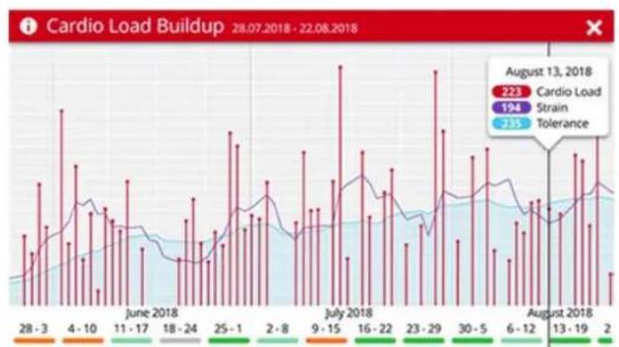 POLAR Pacer Pro - Analyse à long terme dans l'application et sur le service web flow - 2