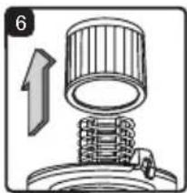 Vacmaster VOC809PF - INSTALLING & CLEANING CARTRIDGE FILTER - 6