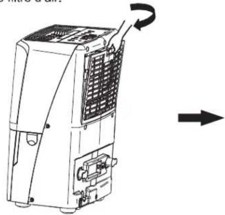 HISENSE DH5021KP1W - Nettoyage du filtre à air - 1