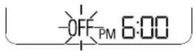 LG S4UQ24K22TD - Setting the Off Timer - 1