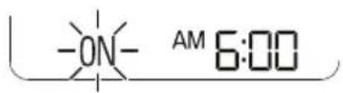 LG S4NQ18KL2TE - Setting the On Timer - 1