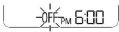 LG S4UQ18KL2TE - Canceling the Off Timer - 1
