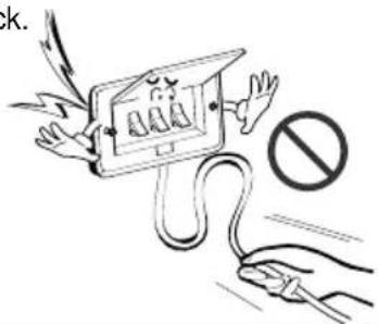 LG LMNC126BTG0 - Take care to ensure that power cable could not be pulled out or damaged during operation. - 1