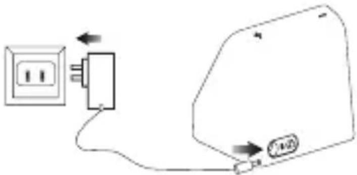 LENOVO Smart Clock 2 - Branchement - 1