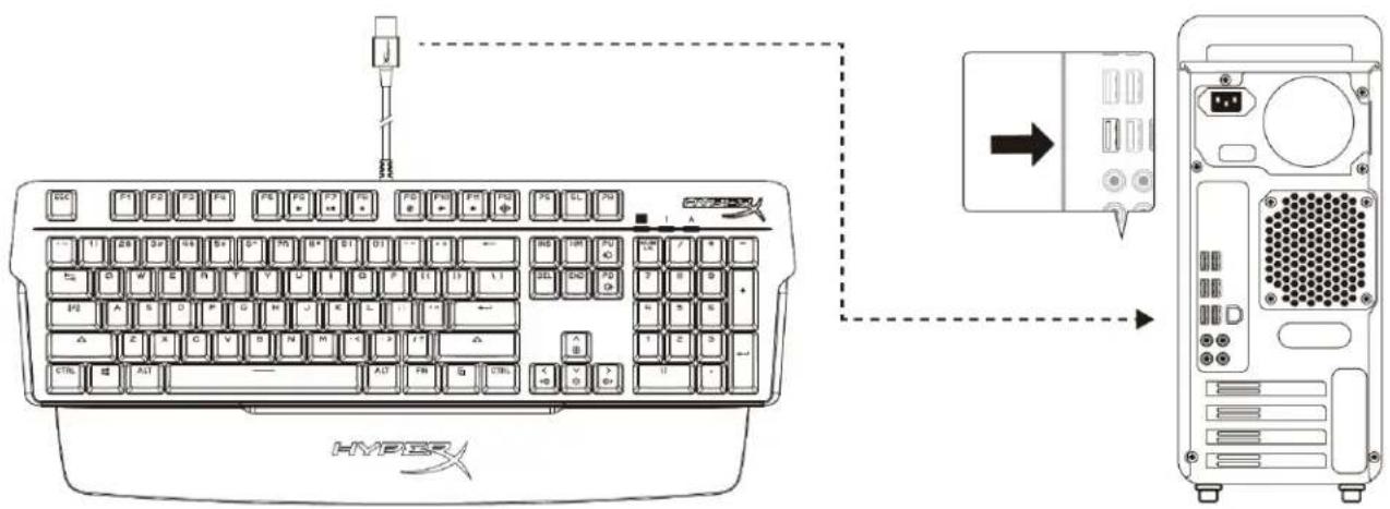 HYPERX Alloy MKW100 - 安装 - 1