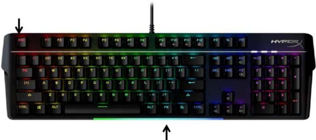 HYPERX Alloy MKW100 - Restablecimiento a condiciones de fábrica - 1