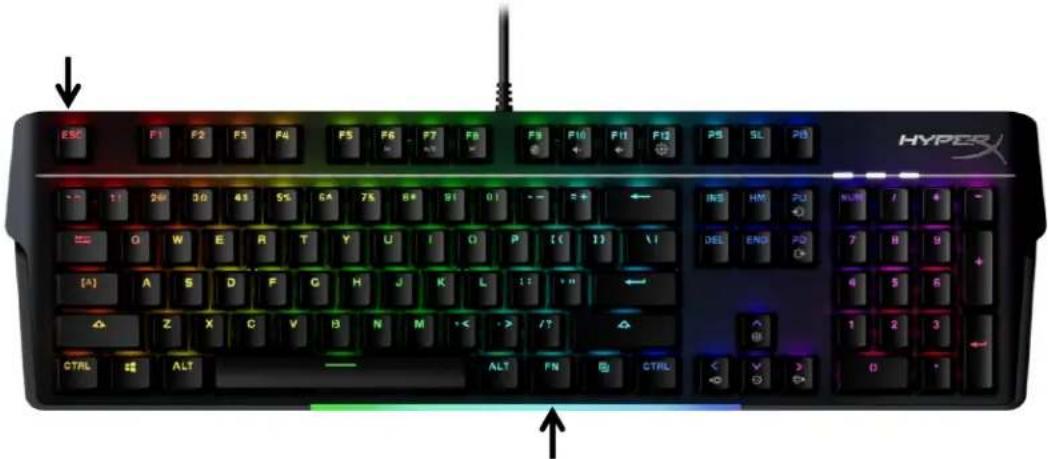 HYPERX Alloy MKW100 - Factory Reset - 1
