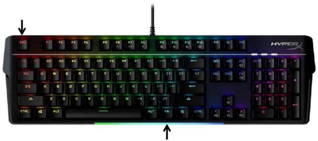 HYPERX Alloy MKW100 - Đặt lại mặc định - 1
