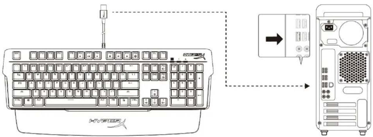 HYPERX Alloy MKW100 - Instalación - 1