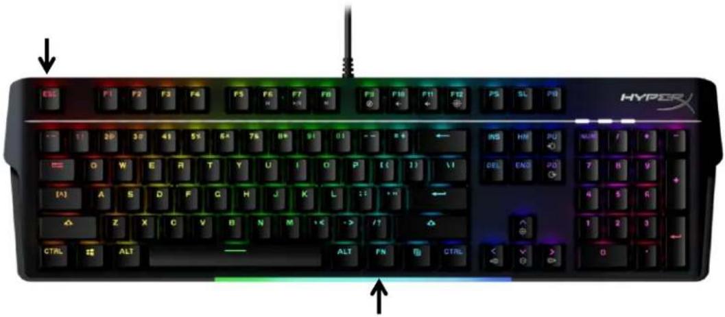 HYPERX Alloy MKW100 - 工場出荷時の状態にリセット - 1