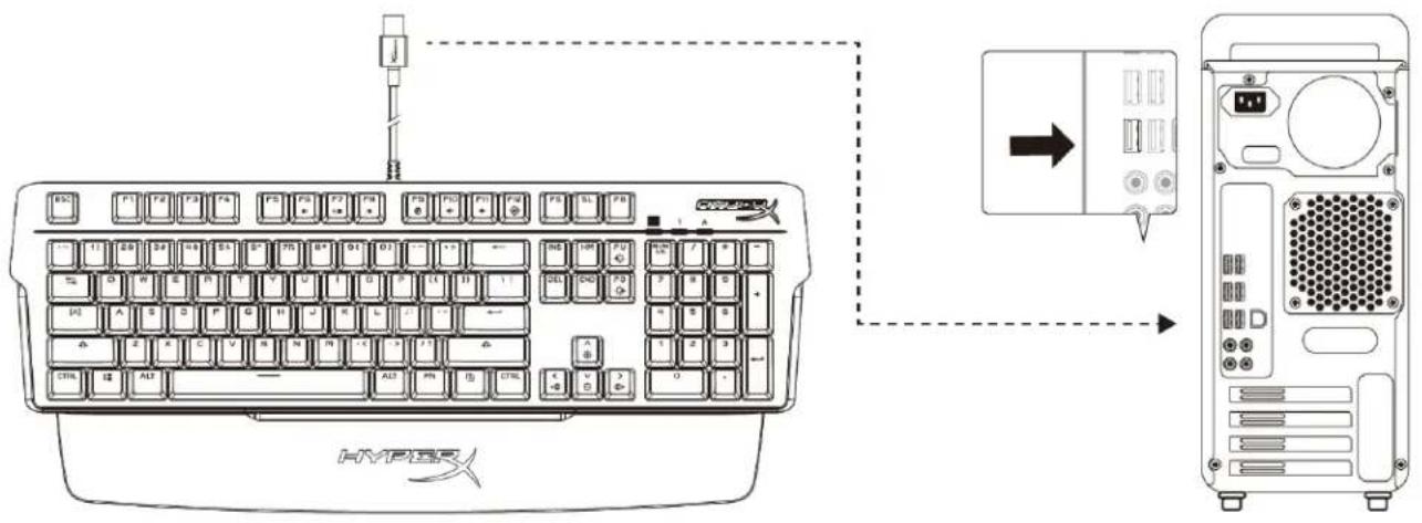 HYPERX Alloy MKW100 - Installation - 1