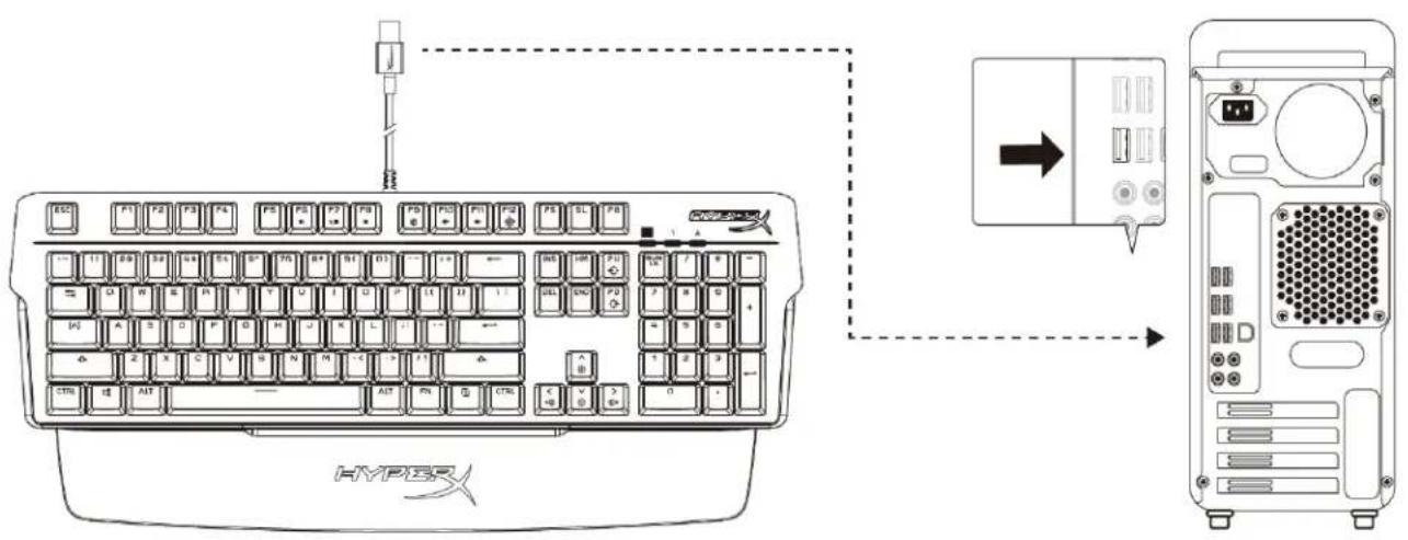 HYPERX Alloy MKW100 - Installation - 1