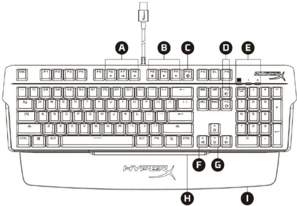HYPERX Alloy MKW100 - 包装内容物 - 1